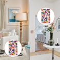 thumbnail image 4 of Yayeee Toggle Light Switch Wall Plate 1-Gang 4.5"x2.7" Home Decorative Outlet Cover, White Colorful Circles, 4 of 7