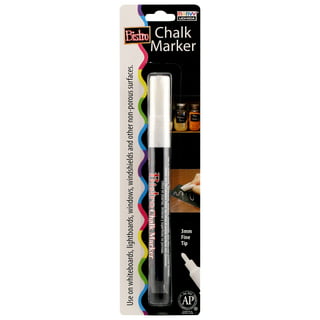 Liquid Chalk Markers for Blackboard - Set of 10 Washable Chalk Pens for  Chalkboard Signs Windows Glass Black Board-24 Chalkboard Labels Included -  6mm
