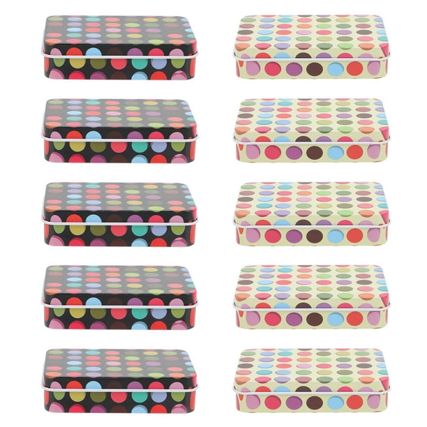 KAKOWELY 10 cajas para dulces, galletas, repostería con diseño de ondas, cajas para dulces navideños.