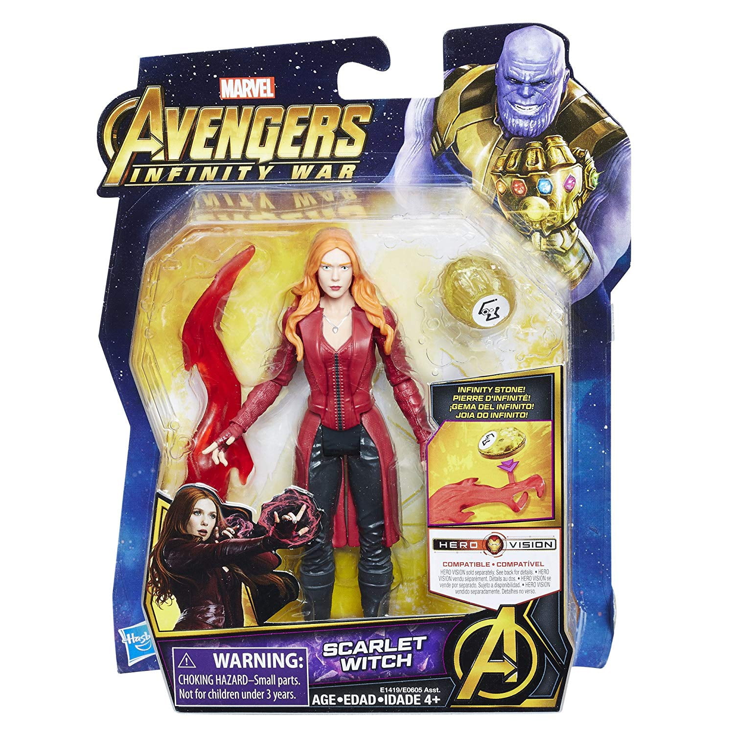 scarlet witch and vision action figure