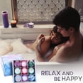 thumbnail image 3 of Set de regalo de bombas de baño OFUN, 5 bombas de spa grandes y gaseosas con velas, 3 of 8