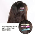 thumbnail image 2 of Lot de 60 barrettes colorées pour salon de coiffure, pour teinture, coupe et coiffure, 2 of 4