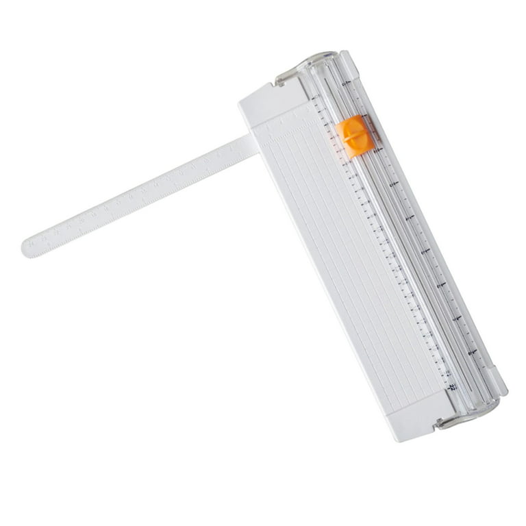YDHNB Small Paper Cutter, Hand Tools - Mini Guillotine Paper Cutter with  Automatic Security Safeguard for Handcraft Coupon Label Plastic Photos Film