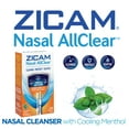 Zicam Nasal AllClear, Triple Action Nasal Cleanser with Cooling Menthol