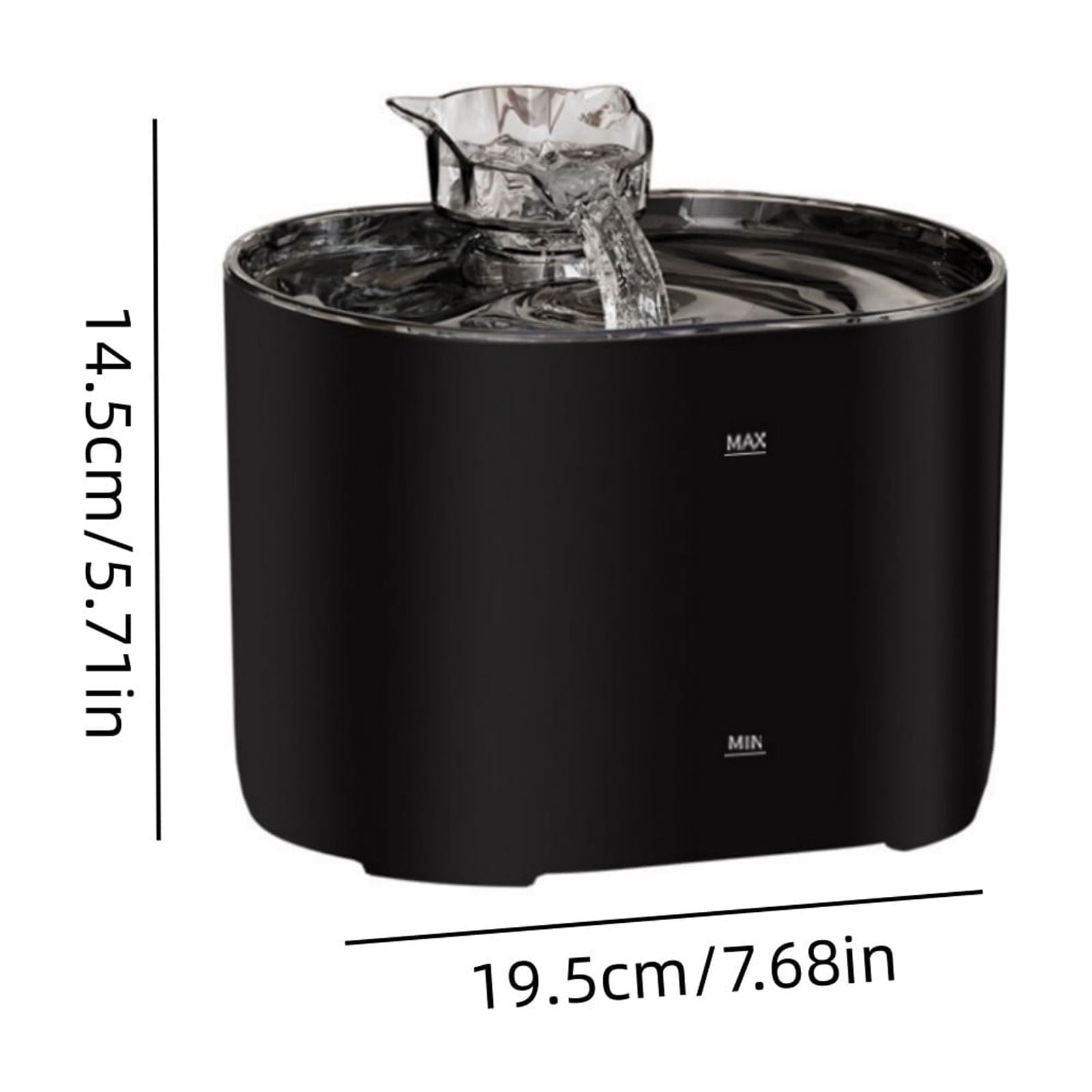 Pet Water Fountain, Automatic Circulating Filter Water Dispenser, Intelligent Flowing Water Feeder,for Indoor Cats Dogs Small Pets and Daily Hydration Care
