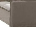 thumbnail image 4 of Savoir Loveseat, 2 Accent Pillows, Plush Modern Beige Linen, 64 Inch, 4 of 5