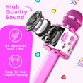 thumbnail image 4 of Micrófono de karaoke Move2Play Kids con Bluetooth y pegatinas, 4 of 6