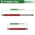 thumbnail image 4 of Unique Bargains Supports à Gaz 350mm Ressorts à Gaz Rouge Acier au Carbone 2 Pcs Boîte à Outils RV Couvercle de Boîte de Rangement Couvercle de Porte d'Armoire, 4 of 7