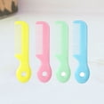 thumbnail image 3 of MasteelfCA Hair Combs Durable Round Safety Hair Comb Colorful Hair Combs Set for Newborn 4pcs, 3 of 8