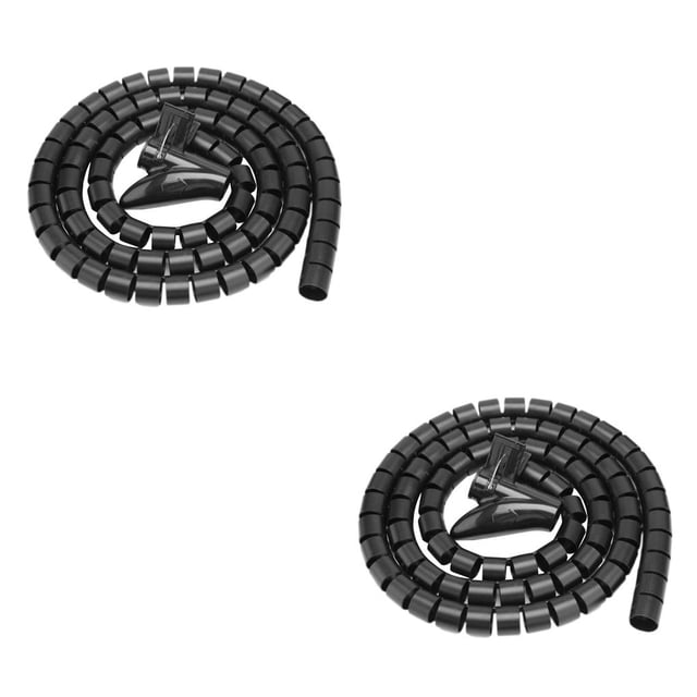 Billuyoard 2 unids/set 1,5/2m organizador de cables en Flexible 8/10/16mm almacenamiento de cables tubo Protector de cables gestión Cable Type6 NO6