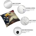 thumbnail image 4 of SHANXI and USA Flag, American Flag Decorative Square Pillowcases 18x18in, 4 of 5