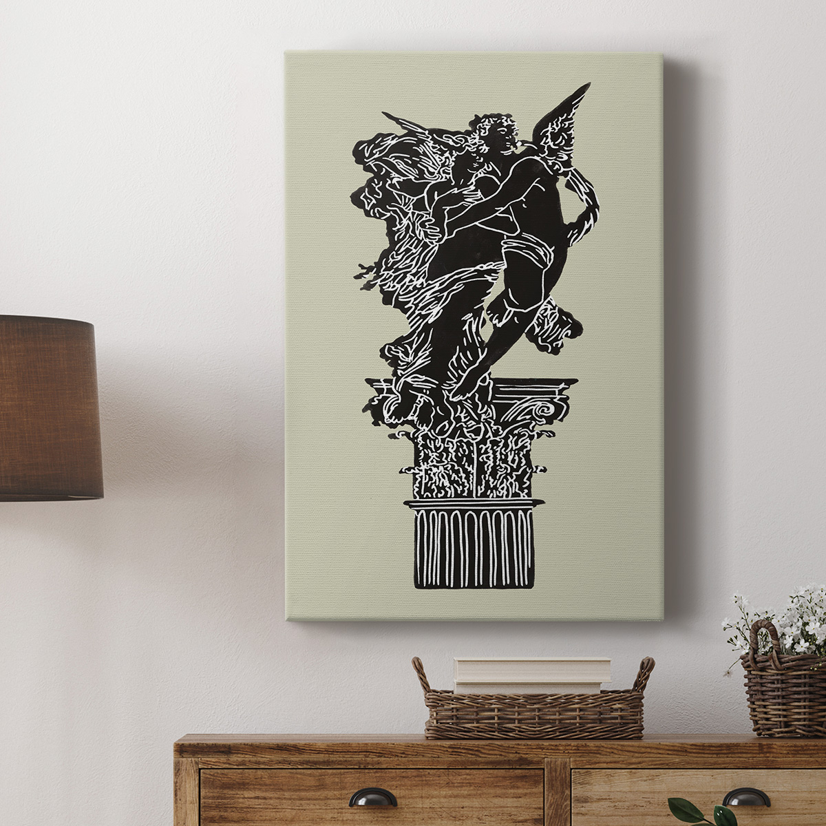 Magic Garden I Premium Gallery Wrapped Canvas - Ready to Hang