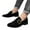 Black, variant on Tawop Dress Shoes Men Slip On Casual Suede Mens Dress Shoes Black Size:11