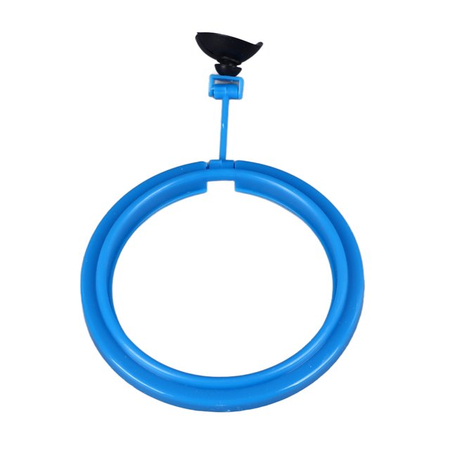 Fish Feeding Ring, Intelligent Feeding Aid Feeding Ring with Suction Cup Easy to Install Prevent Water Turbulence From Washing Food Into Filter