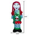 thumbnail image 5 of Airblown Inflatables 5 Foot Christmas Sally Holding Wreath Disney, 5 of 6