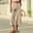 A132 Khaki, variant on Women's Corduroy Culottes Wide Leg Cropped Pants Button Fly High Waisted Casual Capri Trousers with Pockets Flattering Vintage Style for Summer Everyday Wear