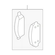 Genuine OE Nissan Disc Brake Pad Set - D4060-JL00J