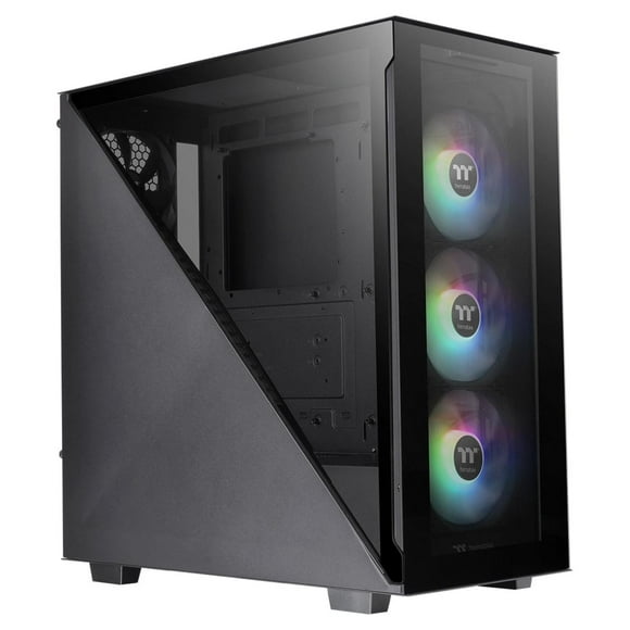 Gabinete Gamer THERMALTAKE Divider 300 TG ARGB ATX 4 Fan Cristal Templado Negro negro Thermaltake CA-1S2-00M1WN-01