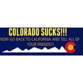 thumbnail image 3 of CafePress - Colorado Sucks! Bumper Sticker Mug - 11 oz Ceramic Mug - Novelty Coffee Tea Cup, 3 of 6