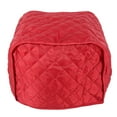 thumbnail image 1 of Polyester Quilted Four Slice Toaster Appliance Dust-Proof Cover (Red), 1 of 7