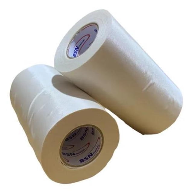 Tubo con 4 Pzas Tela Adhesiva Leukoplast 3 7.5 Cm X 10 M Leukoplast Flexible