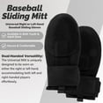 thumbnail image 2 of Baseball Sliding Mitt Universal Right or Left Hand Baseball Sliding Glove Sliding Mitt Youth Sizes,Neoprene,Adjustable Wrist Compression Strap, 2 of 10