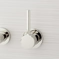 thumbnail image 6 of Signature Hardware 953764 Lexia 1.2 GPM Wall Mounted Widespread Bathroom Faucet - Gold, 6 of 7