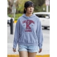 thumbnail image 2 of Retro California League Hoodie Women -Image by Shutterstock, Female x-Large, 2 of 4
