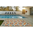 thumbnail image 4 of Kas Rugs Calla Floral Trellis Indoor / Outdoor Area Rug, 4 of 6