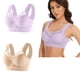 thumbnail image 1 of Puntoco Sujetadores sin aros para mujer Ropa interior de encaje sin tirantes para mujer con colección de lados finos y sujetador diario 2 piezas, 1 of 2