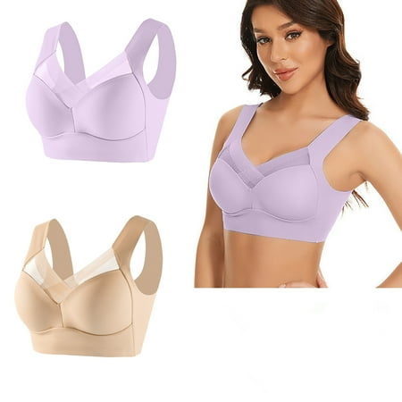 Lisbinx Women Bras Women s Strapless Lace Underwear With Thin Side Collection And Daily Bra 2PC Todays Clearance Deals Prime