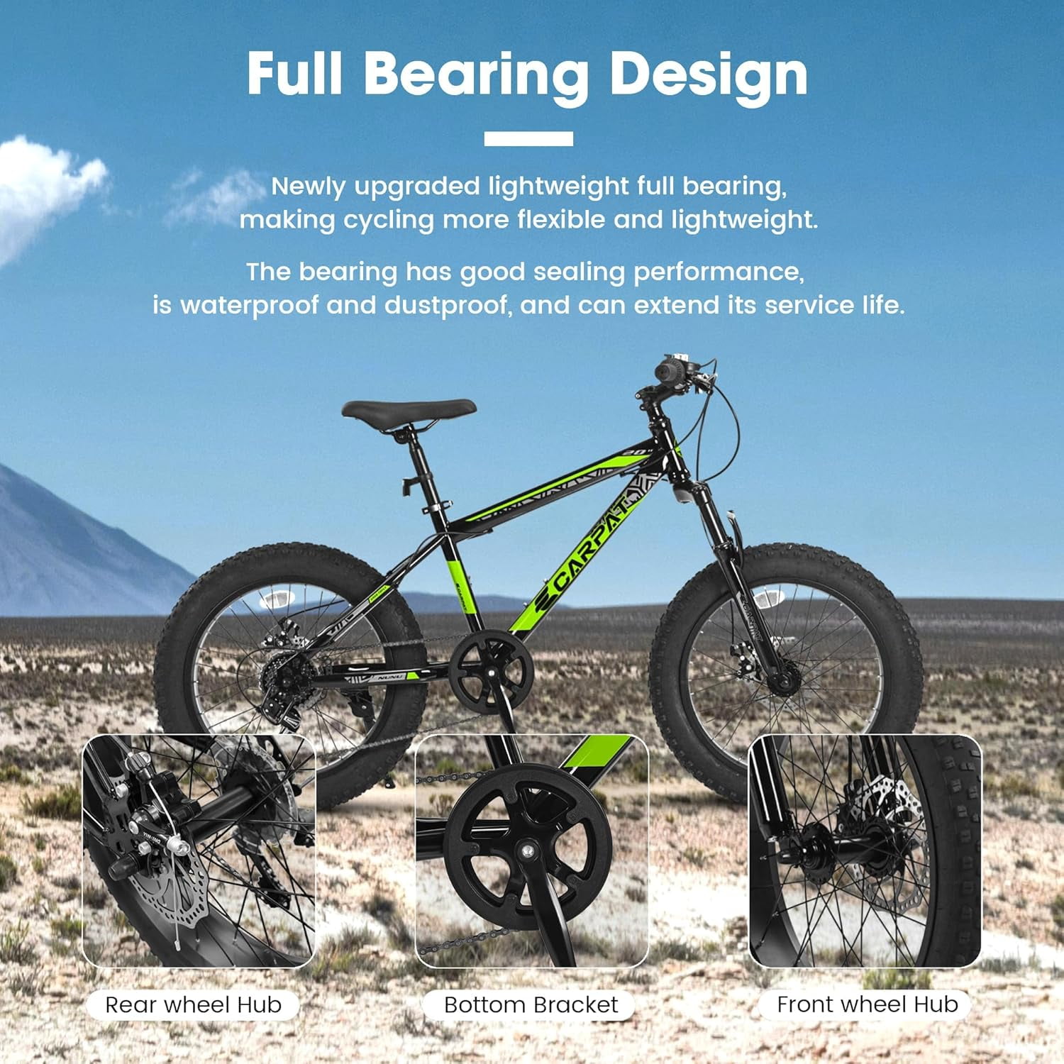 ​Ambifirner 20 Inch Mountain Bike Shimano 7-Speed Dual-Disc Brake Alloy Bicycle​​