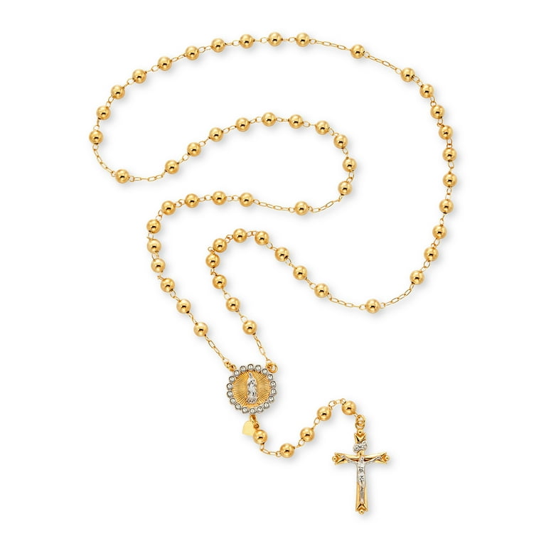 Walmart on sale gold rosary