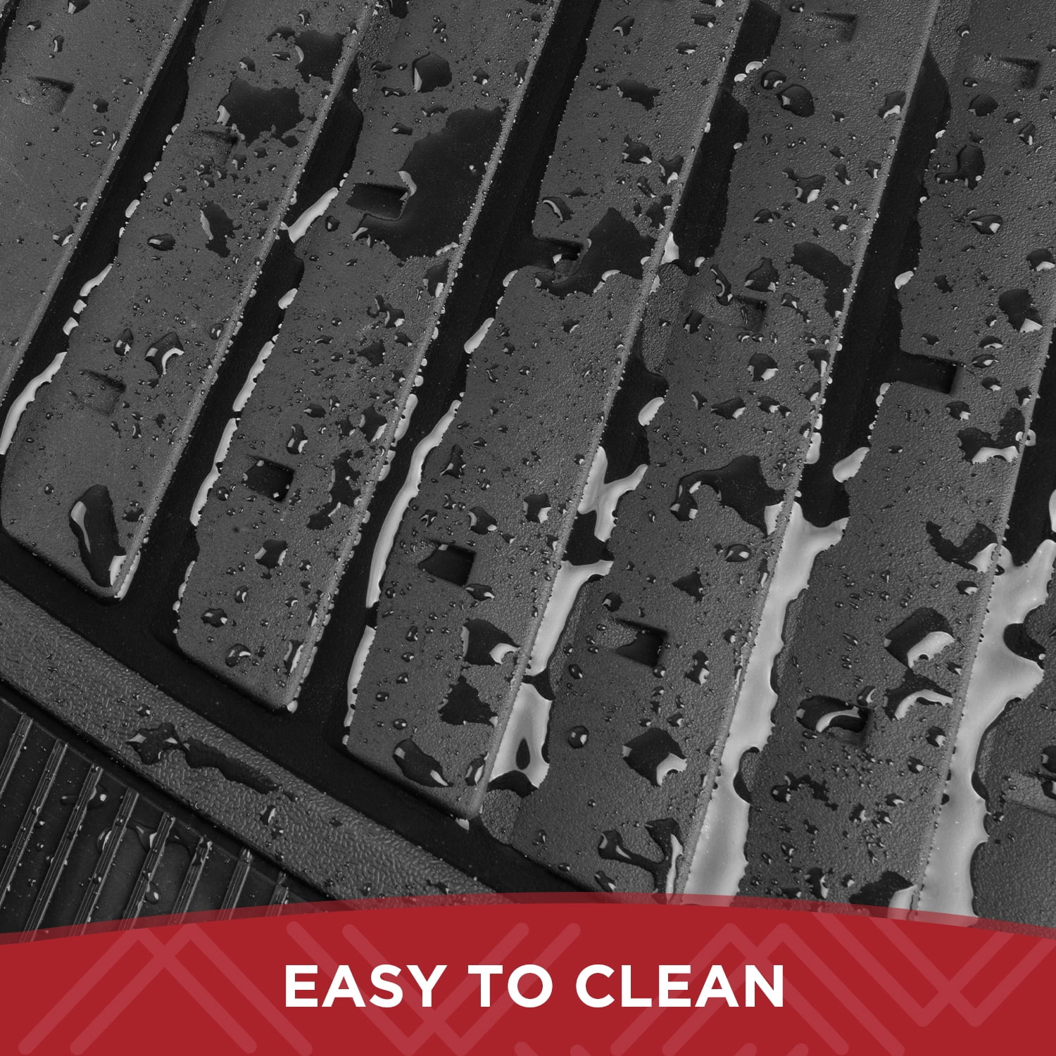Rubbermaid All-Weather Car Mats – Heavy-Duty, Durable, Easy-to-Clean Floor Mats for Cars, Trucks, and SUVs