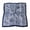 Navy Blue, variant on MRULIC Scarves for women Satin Cashew Flower Prints Square Scarf Navy Blue One size