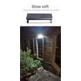 thumbnail image 5 of Solar 180° Black SMART Sensing Self-Contained Integrated Selectable LED Color Flood Pathway Wall Light, 5 of 13