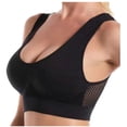 thumbnail image 4 of Birdeem 3-Pack Women Sports Bra without Wire Free Support Yoga Running Underwears, 4 of 12