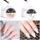 thumbnail image 1 of 15ml 4 Color Nail Extension Gel Nail Art UV Phototherapy Extension Glue Hand Solid Extension Gel Quick Dry Clear Pink Nail Art zhangyuxiang LED, 1 of 2