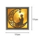 thumbnail image 3 of Crafts Night Light 3D Ramadan Mubarak Lámpara Hecha A Mano Moon Star Luces Led Decoración Methold HA042439-03, 3 of 6