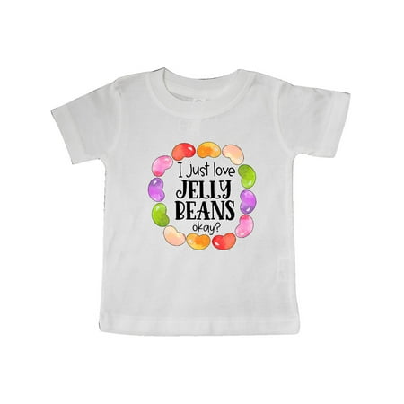 

Inktastic I Just Love Jellybeans Okay Easter Candy Gift Baby Boy or Baby Girl T-Shirt