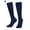 Blue, variant on 2 Pairs Graduated Compression Knee High Socks 10-20mmHg for Men & Women Best For Running,Athletic Sports, Crossfit, Flight Travel "S-2XL"