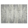thumbnail image 2 of Addison Rugs Chantille Indoor/Outdoor Transitional Stripes Gray Washable Rectangle Rug, 1'8" x 2'6", 2 of 6