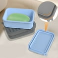 thumbnail image 2 of Geemin Silicone Soap Dish Case Hygienic Cover Nonslip Base For Bathroom Shower Travel, 2 of 8