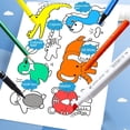 thumbnail image 3 of Rollo de dibujo para niños, papel de relleno de Color adhesivo, rollo de papel para colorear, pintura DIY, juguetes educativos, 3 of 4