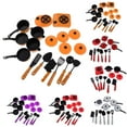 thumbnail image 3 of serony 13 Pièces / Set Simulation Plastique Batterie de Cuisine Ensemble Enfants Jouets de Cuisine Rouge, 3 of 9