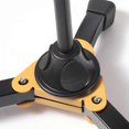 thumbnail image 4 of Adjustable Alto Tenors Soprano Saxophone Stand Foldable Metal Tripod Holder Base for Saxophone Wind Instrument Accessory Yellow, 4 of 4