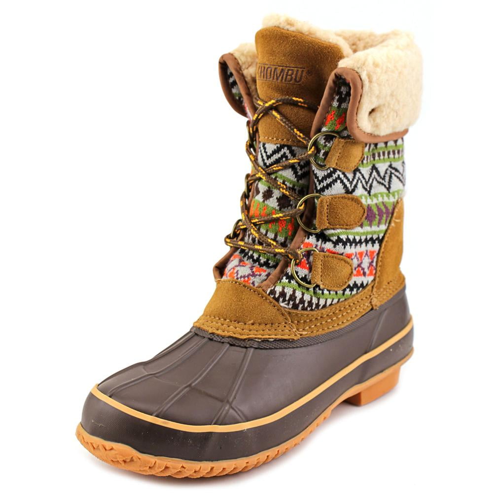 Khombu Khombu Maya Women US 10 Brown Snow Boot