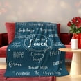 thumbnail image 4 of LHSHID Inspirational Gifts for Women Christmas Birthday Valentines Day Healing Gifts for Women Motivational Gift Ideas Inspirational Christian Gifts Faith Fleece Throw Blankets 40"x50", 4 of 7