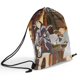 thumbnail image 5 of Los Colores Interiores Mochila de Cuerdas para Deportes y Gimnasio, Bolsa de Cuerdas Resistente al Agua, Bolsa Cinch, 30×40cm, 5 of 6