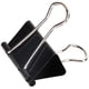 thumbnail image 1 of Clips para carpetas de papel, abrazaderas surtidas con contenedor para niños y adultos, Clips negros ideales para papeles fotográficos, oficina en casa, 1 of 3